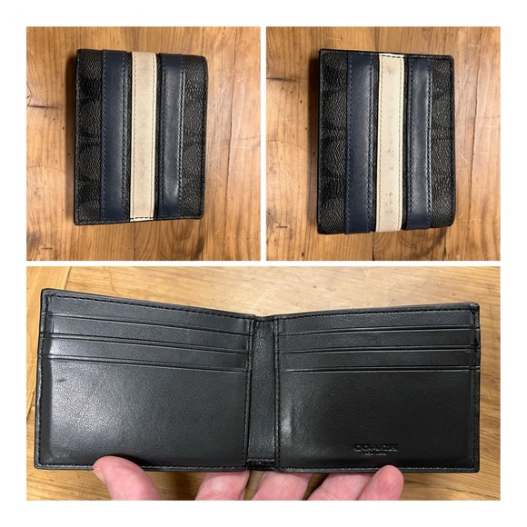 Lot of Three! Men’s Coach Wallets. - Picture 3 of 4